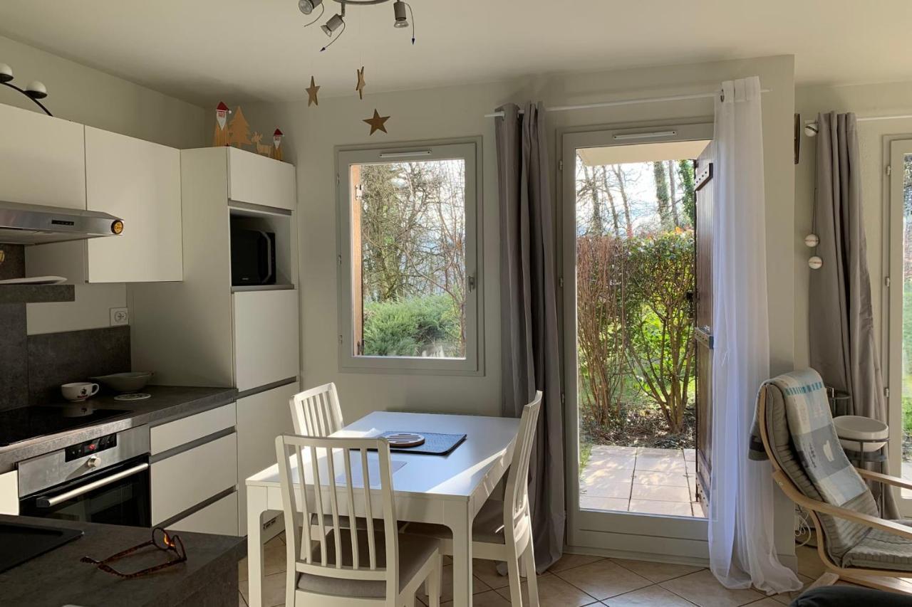 #P0 Le Montbonnot Luminous T2 Garden - Terrace Apartment Bagian luar foto