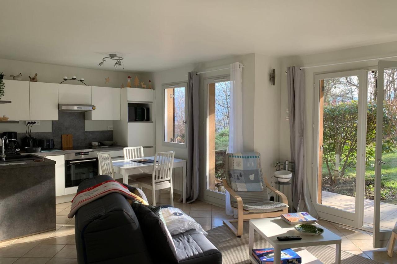 #P0 Le Montbonnot Luminous T2 Garden - Terrace Apartment Bagian luar foto